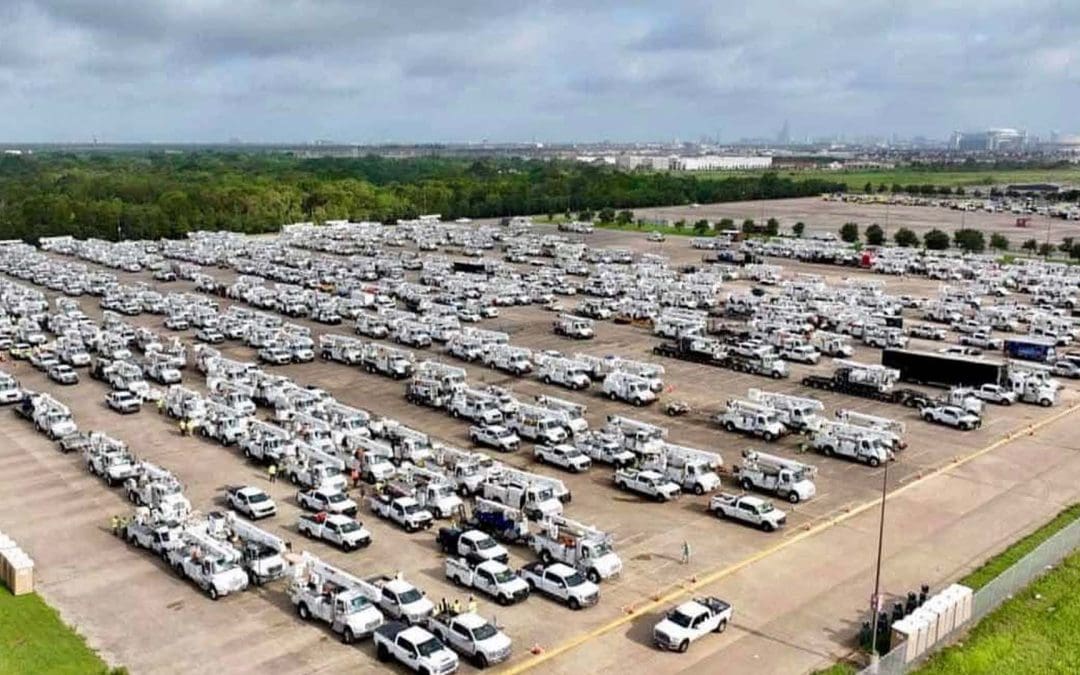 Houston Texas Hurricane Beryl Storm Response July 2024